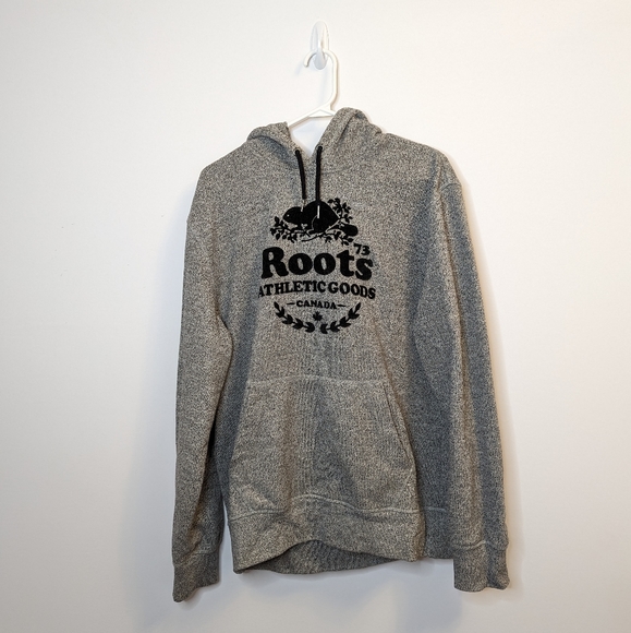 ROOTS | SALT & PEPPER ORIGINAL KANGA HOODIE COMFORTABLE CLASIC SWEATSHIRT - Picture 1 of 5